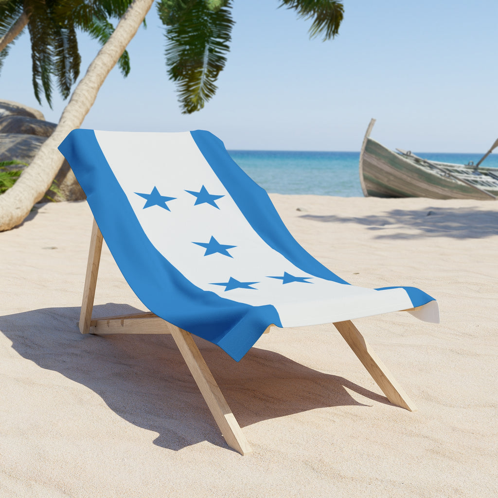 Honduras Flag Beach Towel