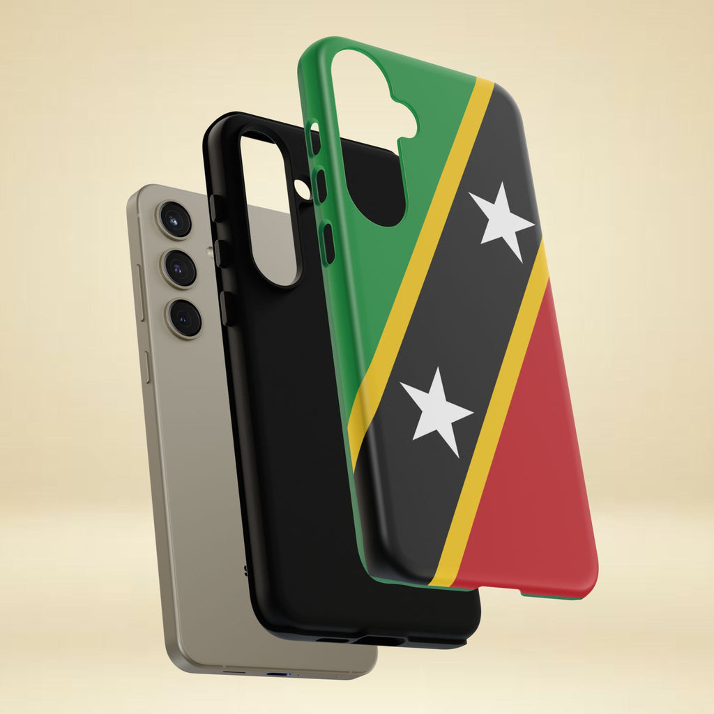 Saint Kitts and Nevis Flag Tough Phone Case