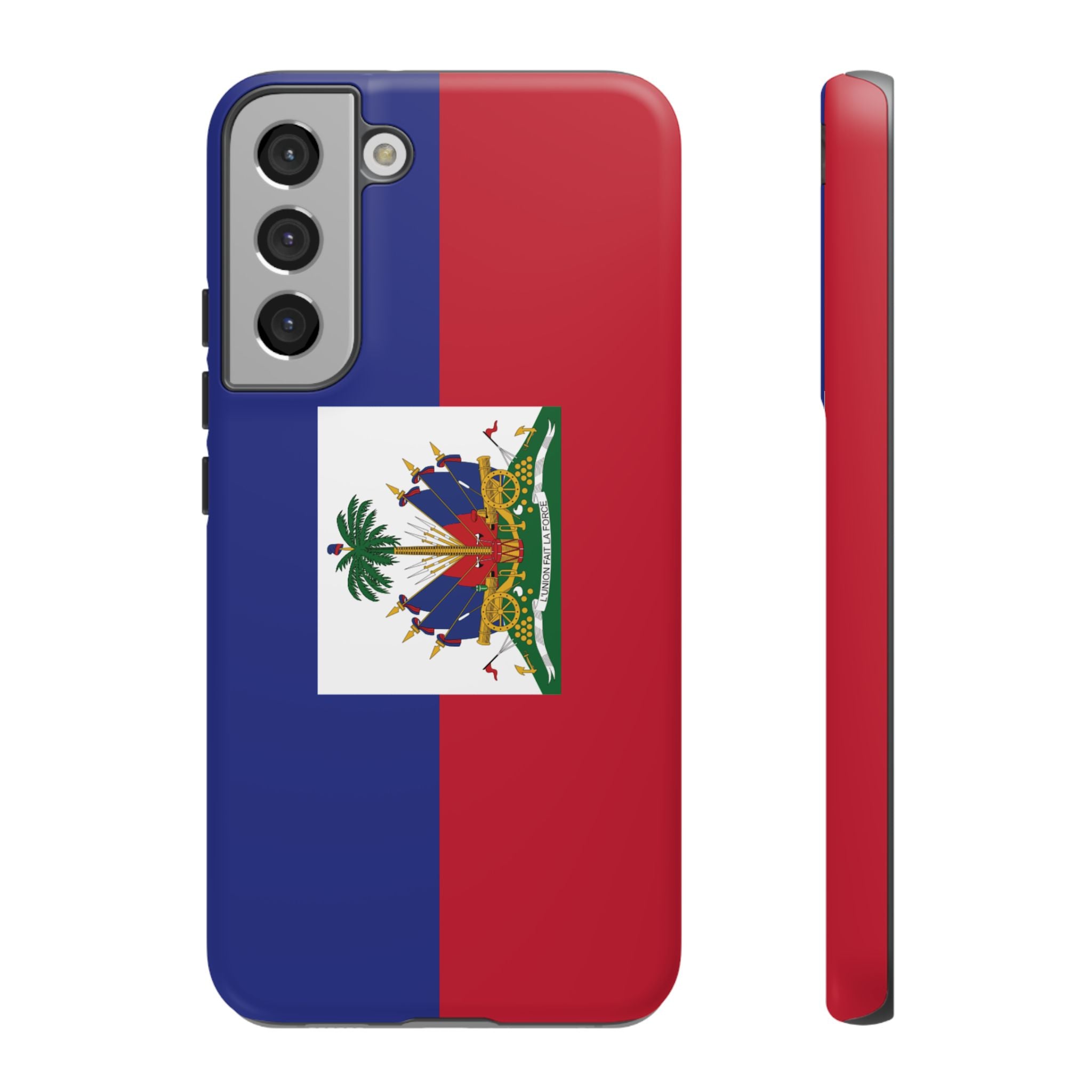 Haiti Flag Tough Phone Case