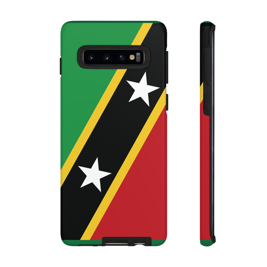 Saint Kitts and Nevis Flag Tough Phone Case -USVI Protective Phone Cover, Caribbean Flag Design, Flag Lover Gift, Island Phone Accessories, - Irie Blues Boutique