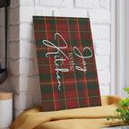 Joyful Holiday Glass Cutting Board