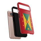 Grenada Flag Tough Phone Case - Irie Blues Boutique