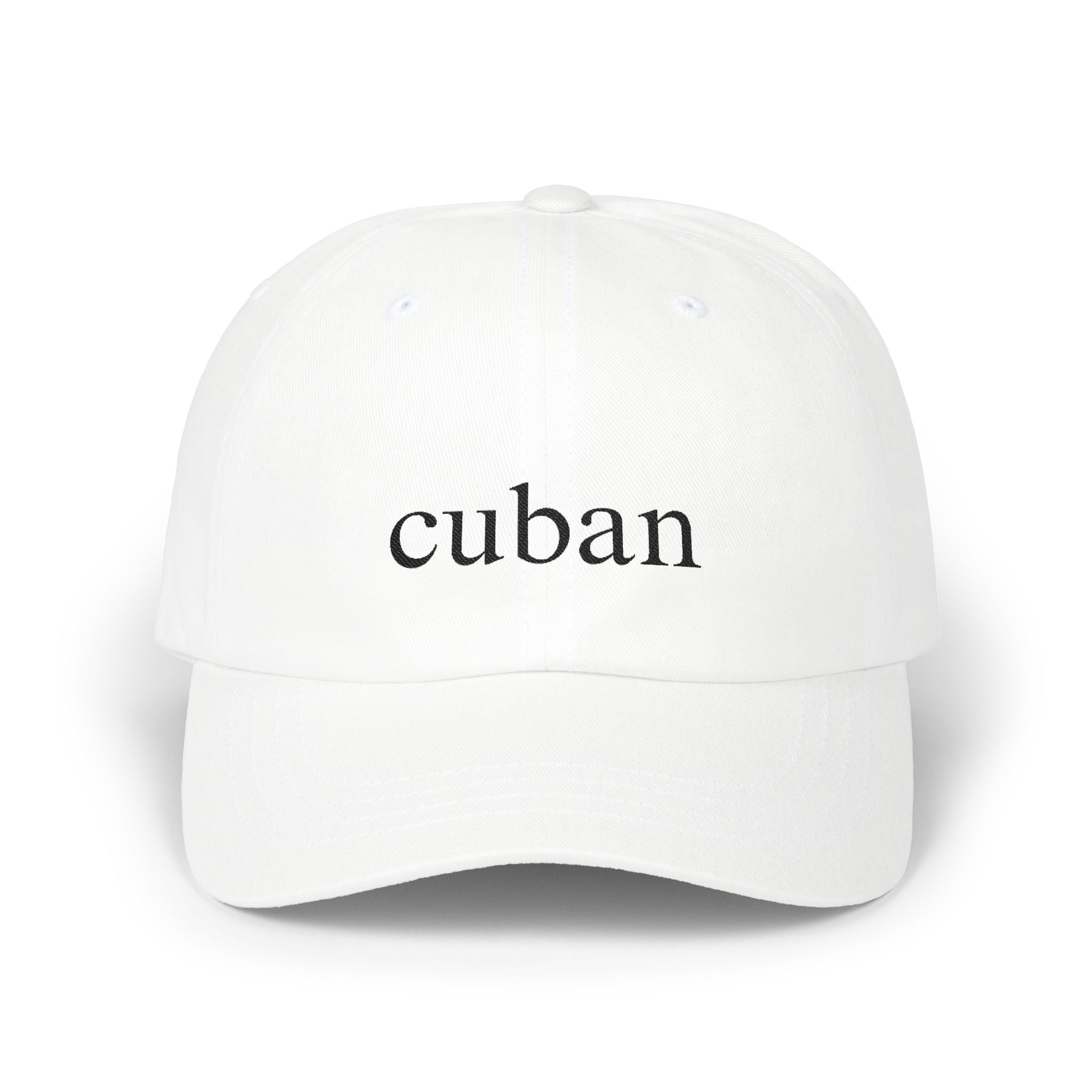 “Cuban” Nationality Embroidered Hat