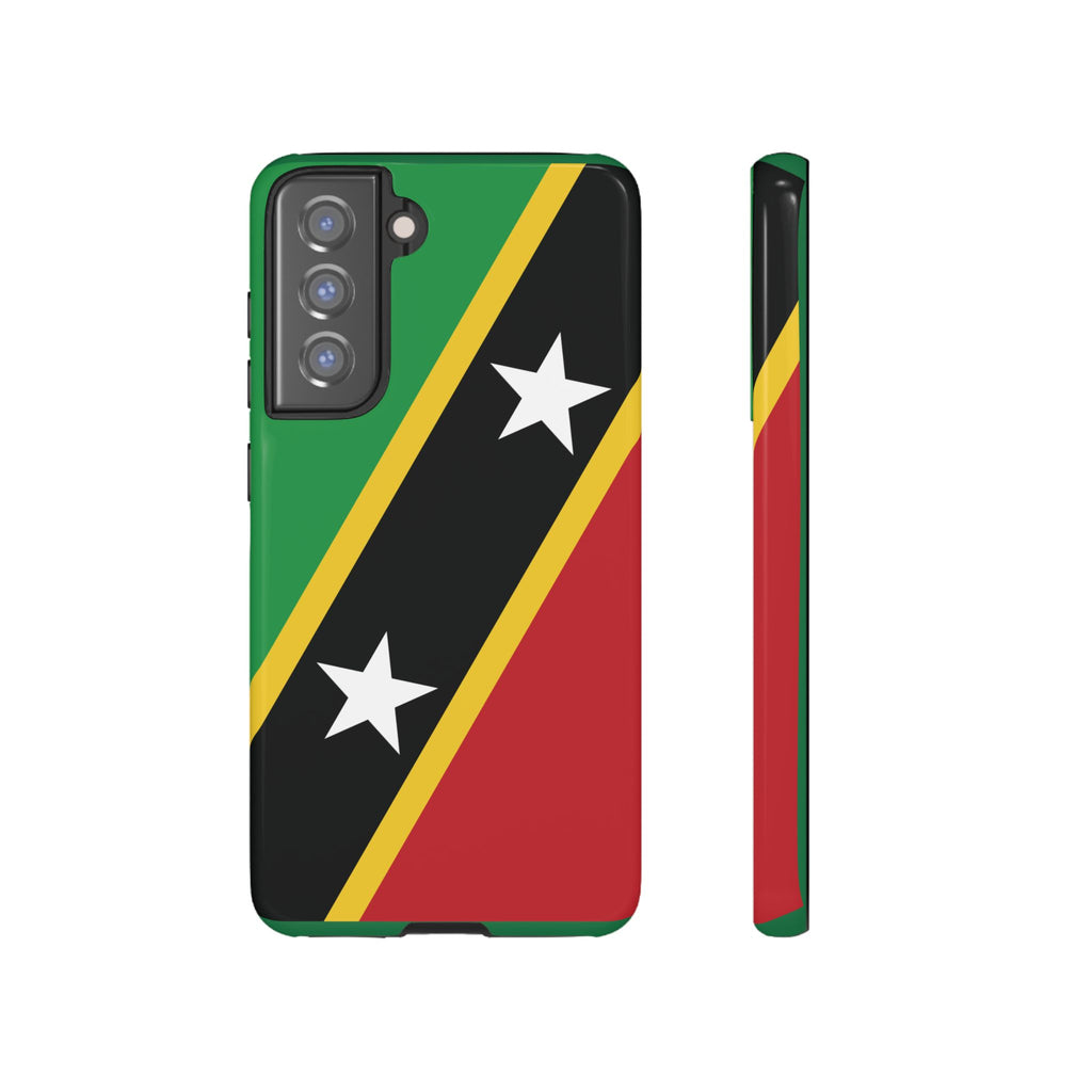 Saint Kitts and Nevis Flag Tough Phone Case - Irie Blues Boutique