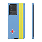 Aruba Flag Tough Phone Case - Irie Blues Boutique
