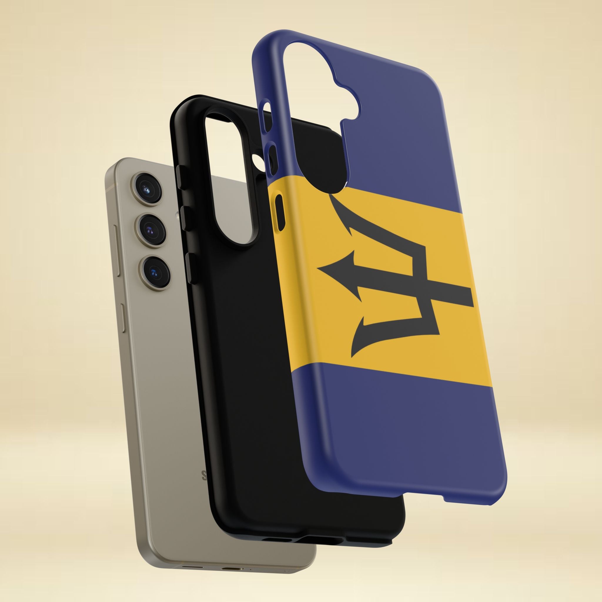 Barbados Flag Phone Case