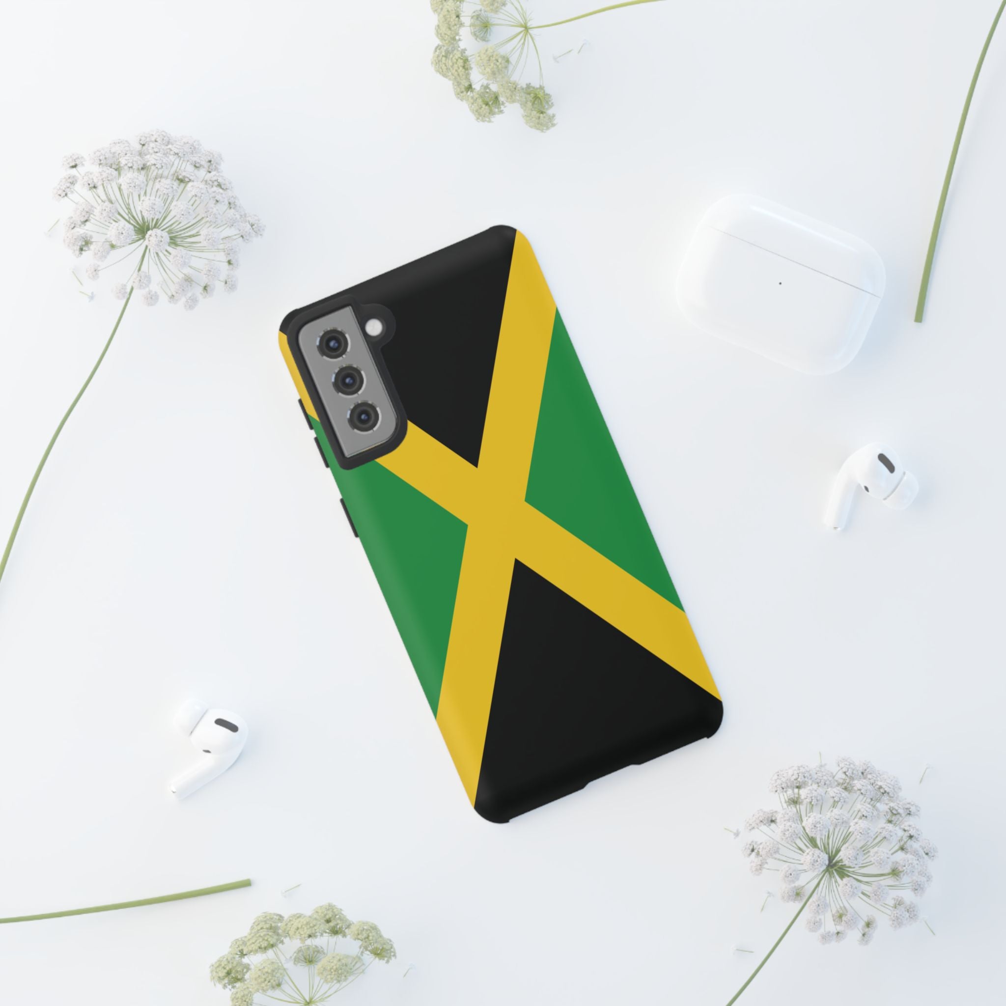 Jamaica Flag Tough Phone Case