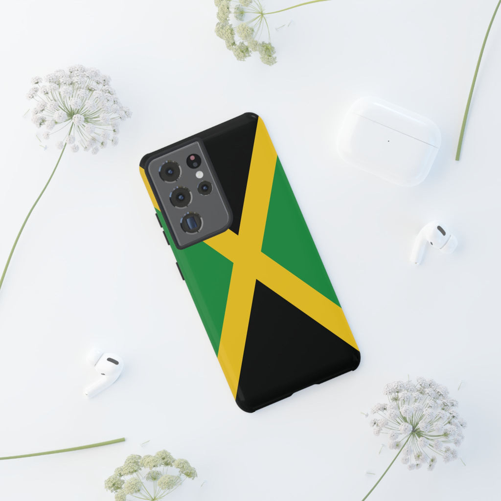 Jamaica Flag Tough Phone Case