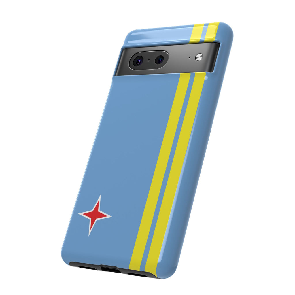 Aruba Flag Tough Phone Case - Irie Blues Boutique