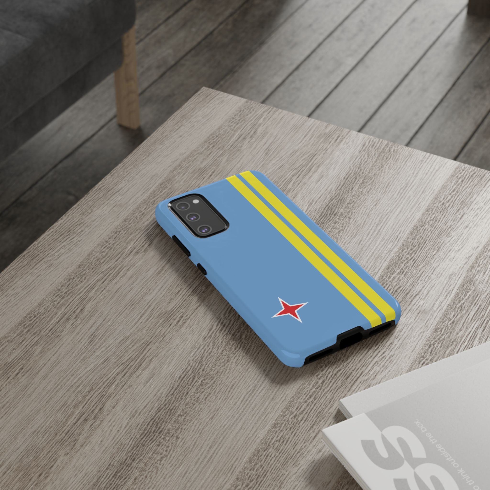 Aruba Flag Tough Phone Case - Irie Blues Boutique