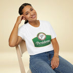 Dominican Republic Presidente Beer Logo Unisex T-Shirt - Irie Blues Boutique