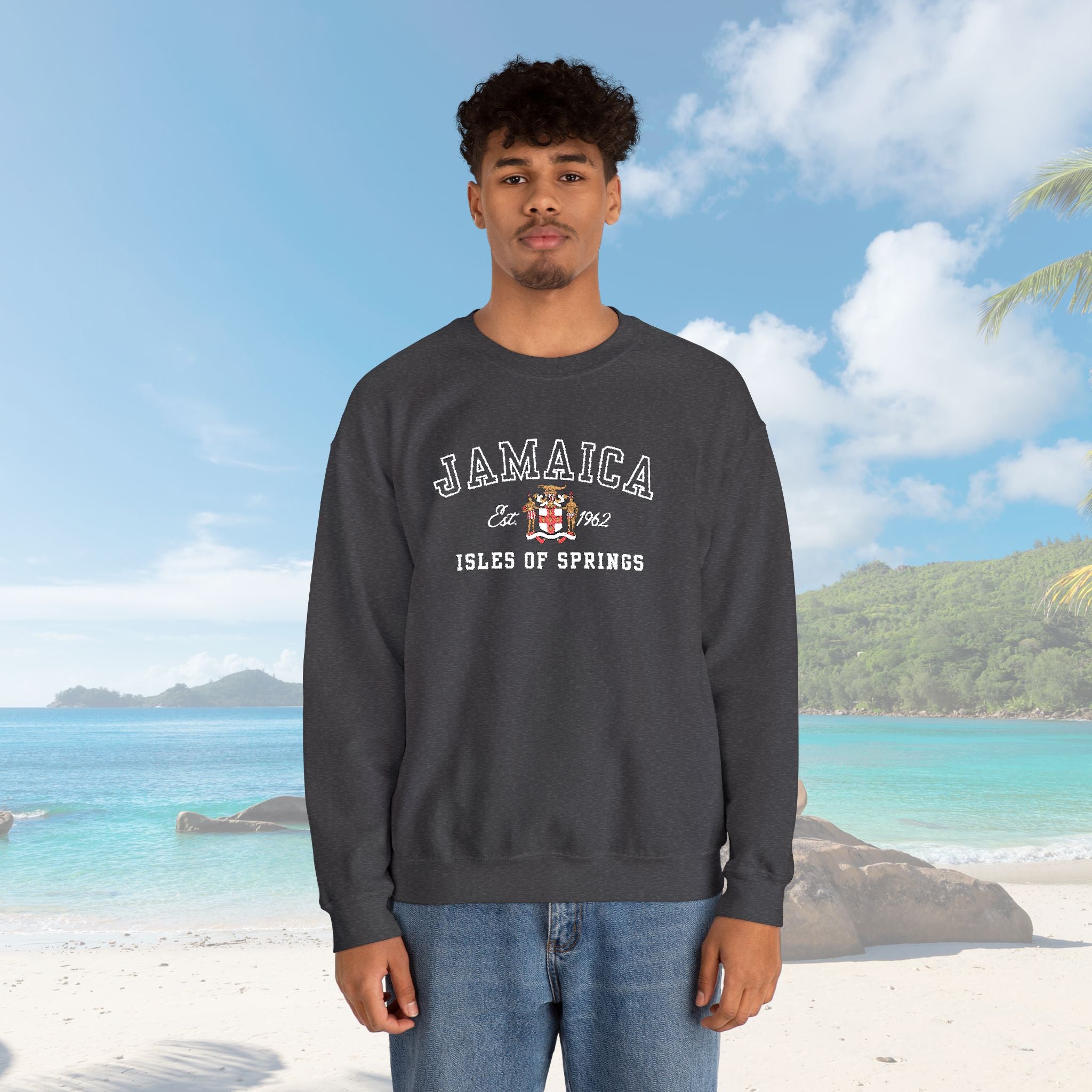 Jamaica Isles of Springs Sweatshirt - Irie Blues Boutique