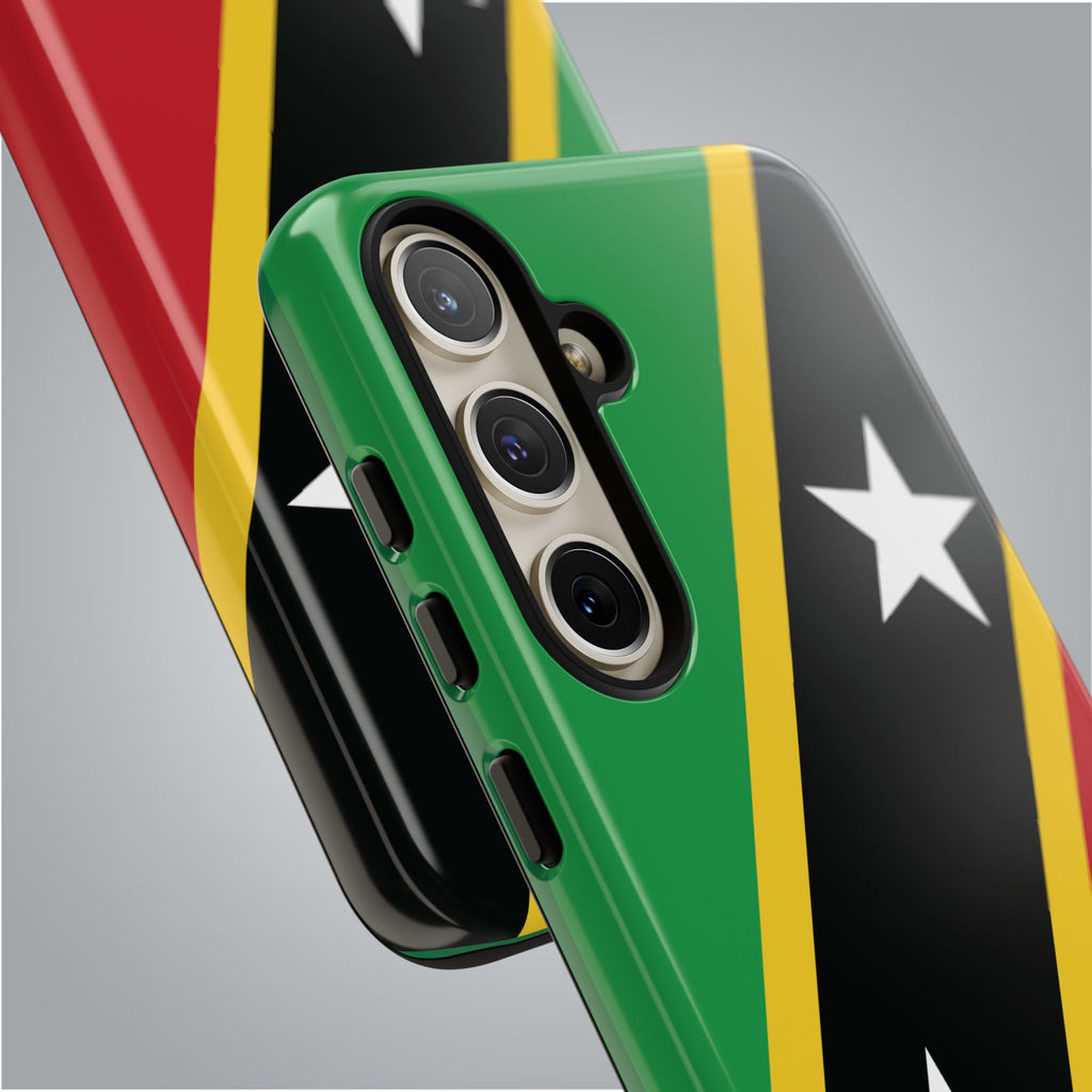 Saint Kitts and Nevis Flag Tough Phone Case