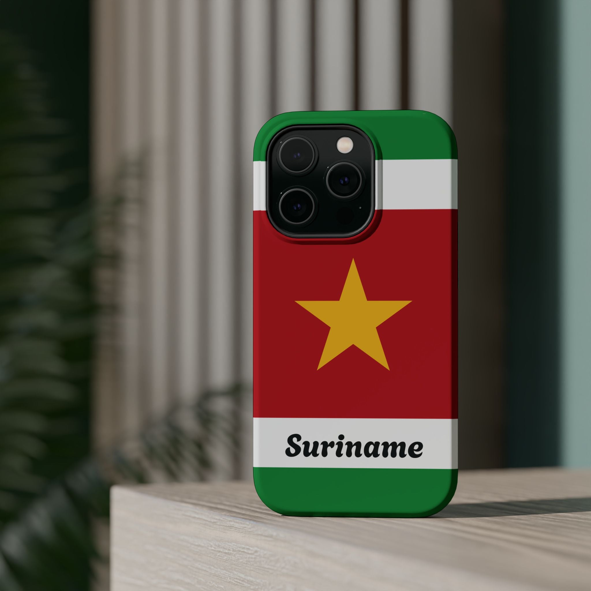 Suriname Flag Magnetic Case - Irie Blues Boutique