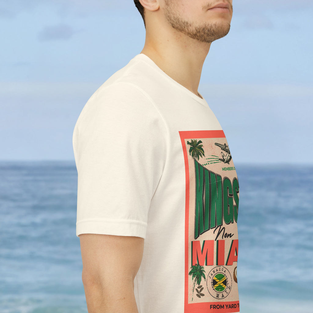 Kingston to Miami Vintage Travel T-Shirt - Irie Blues Boutique