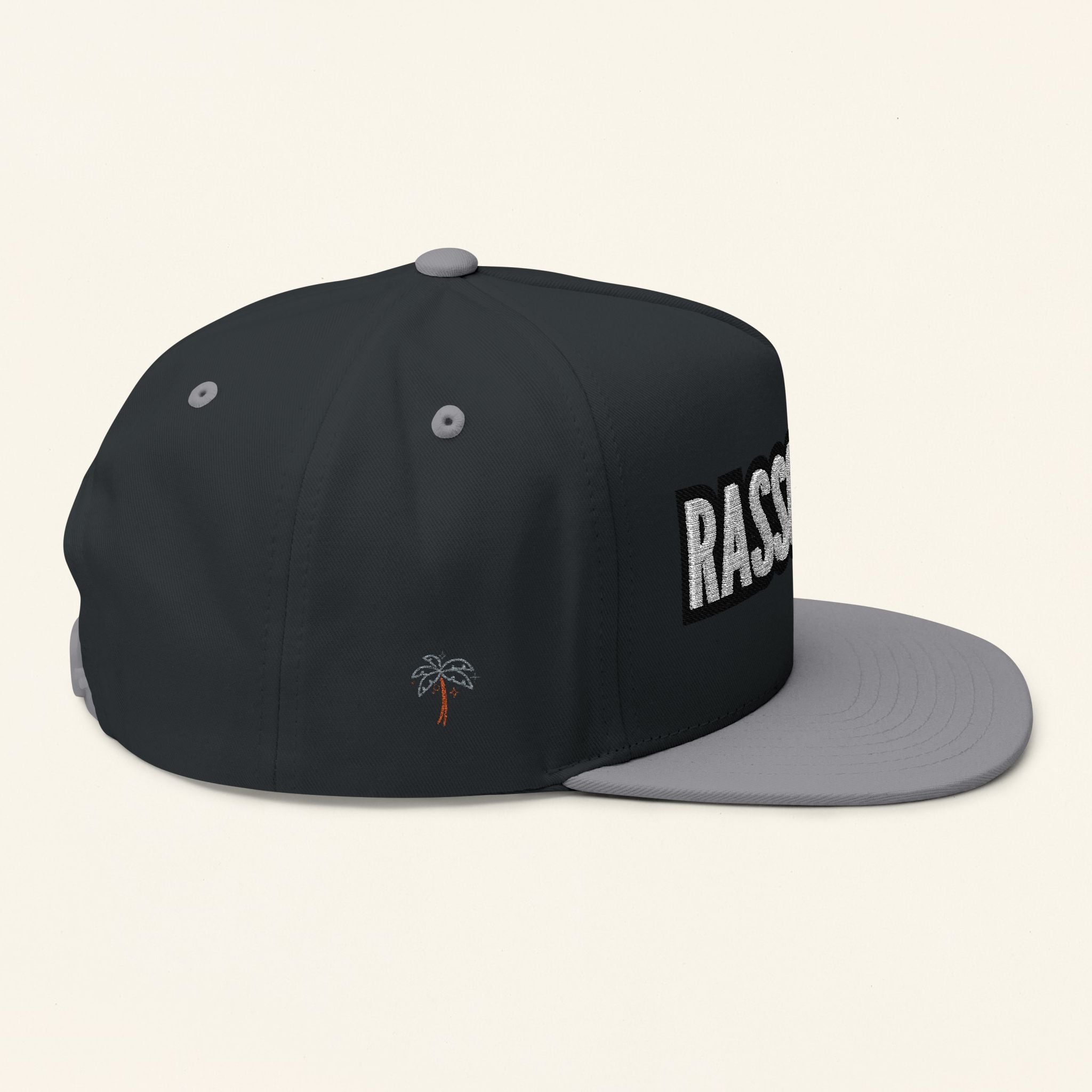 Rassclatt - Flat Bill Snapback, Festival Gear, Summer Vibes, Unique Gift for Music Lovers, Trendy Hat for Parties - Irie Blues Boutique