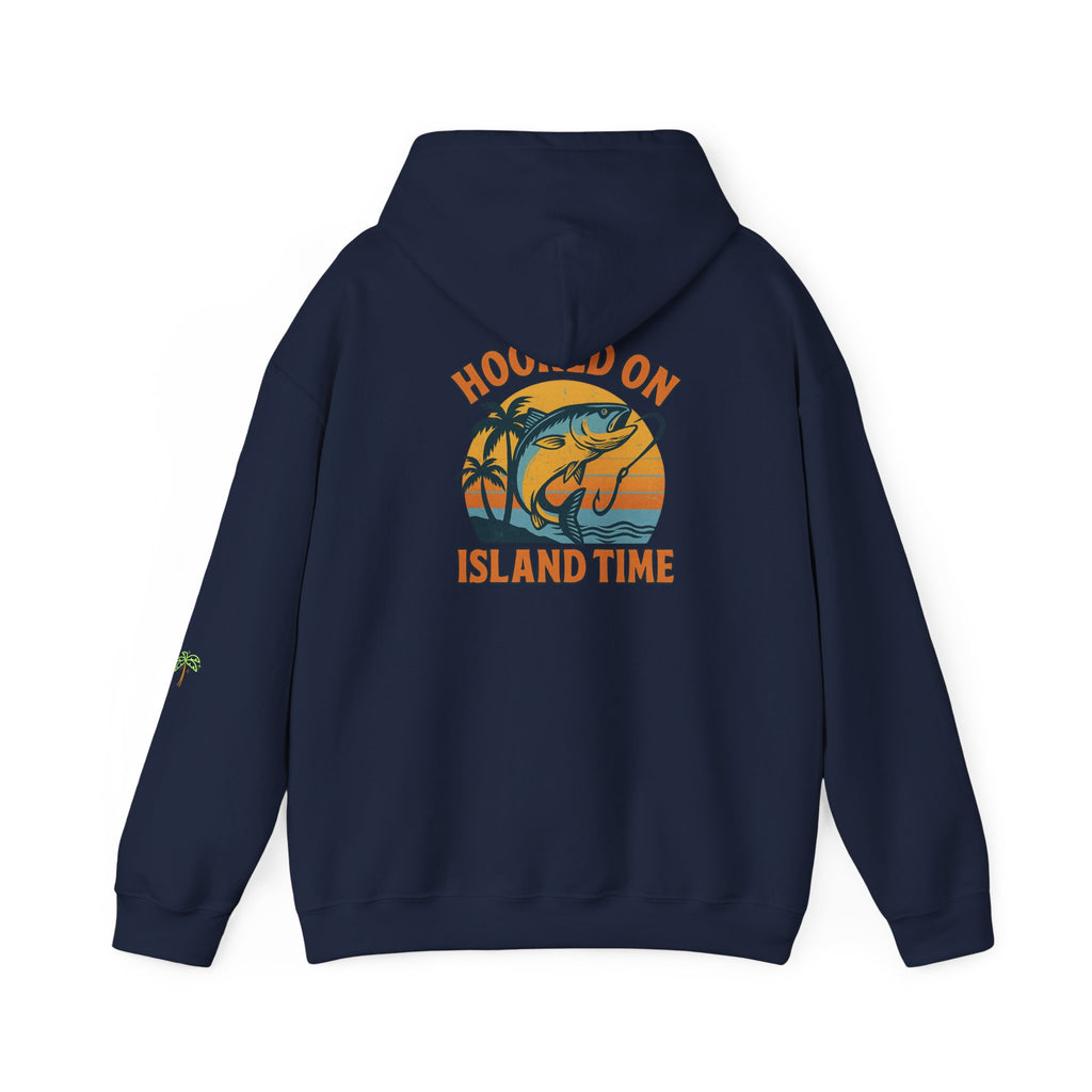 Hook on Island Time Fishin Hooded Sweatshirt - Irie Blues Boutique