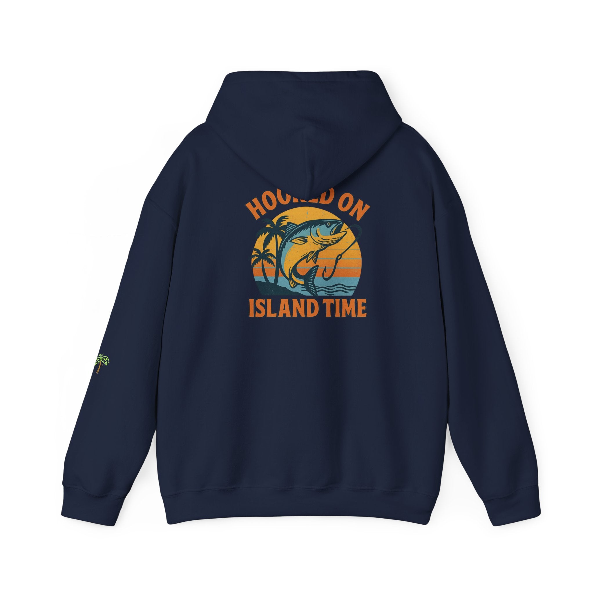 Hook on Island Time Fishin Hooded Sweatshirt - Irie Blues Boutique