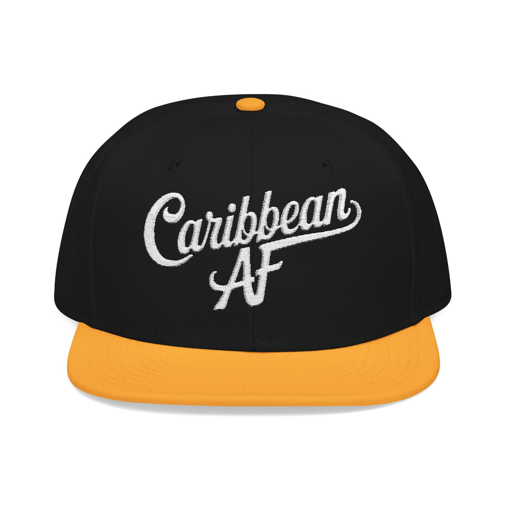Caribbean AF Flat Bill Cap - Irie Blues Boutique