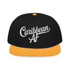 Caribbean AF Flat Bill Cap - Irie Blues Boutique