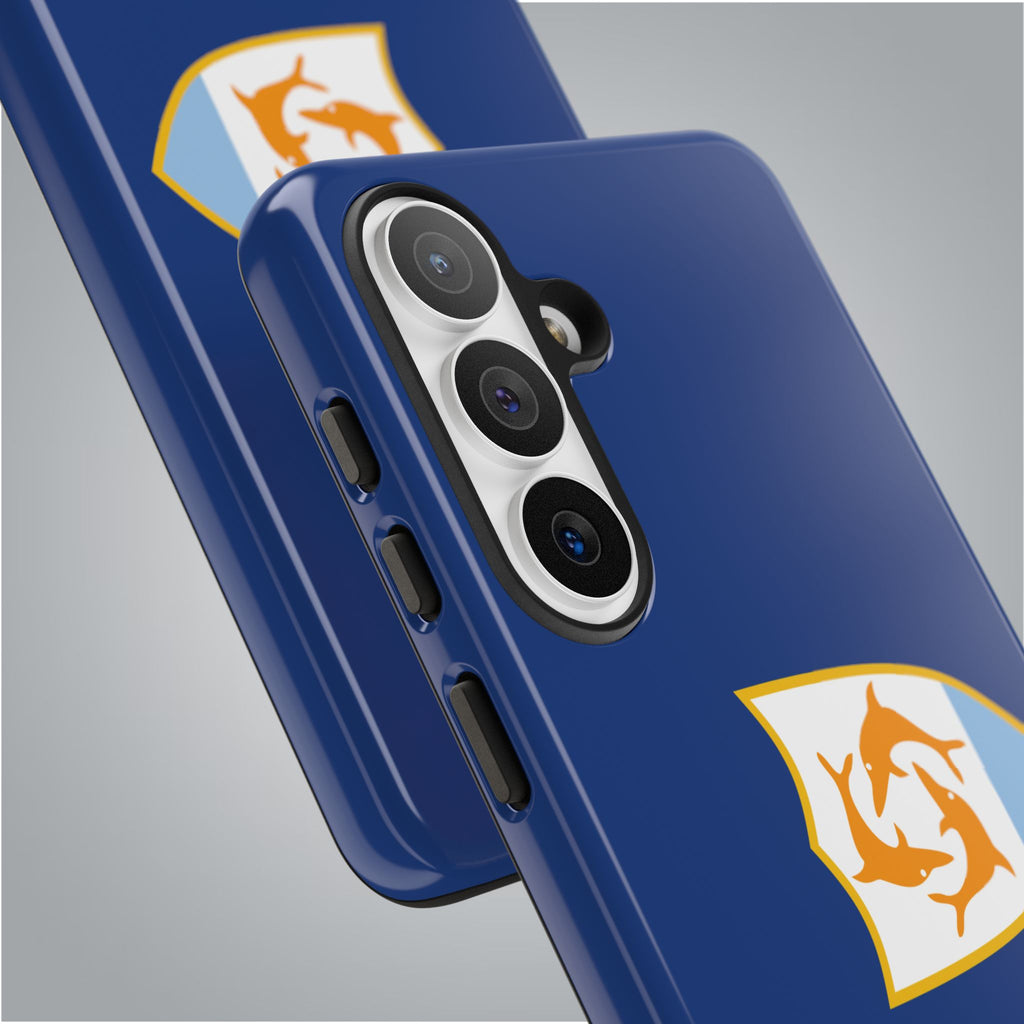 Anguilla Flag Tough Phone Case