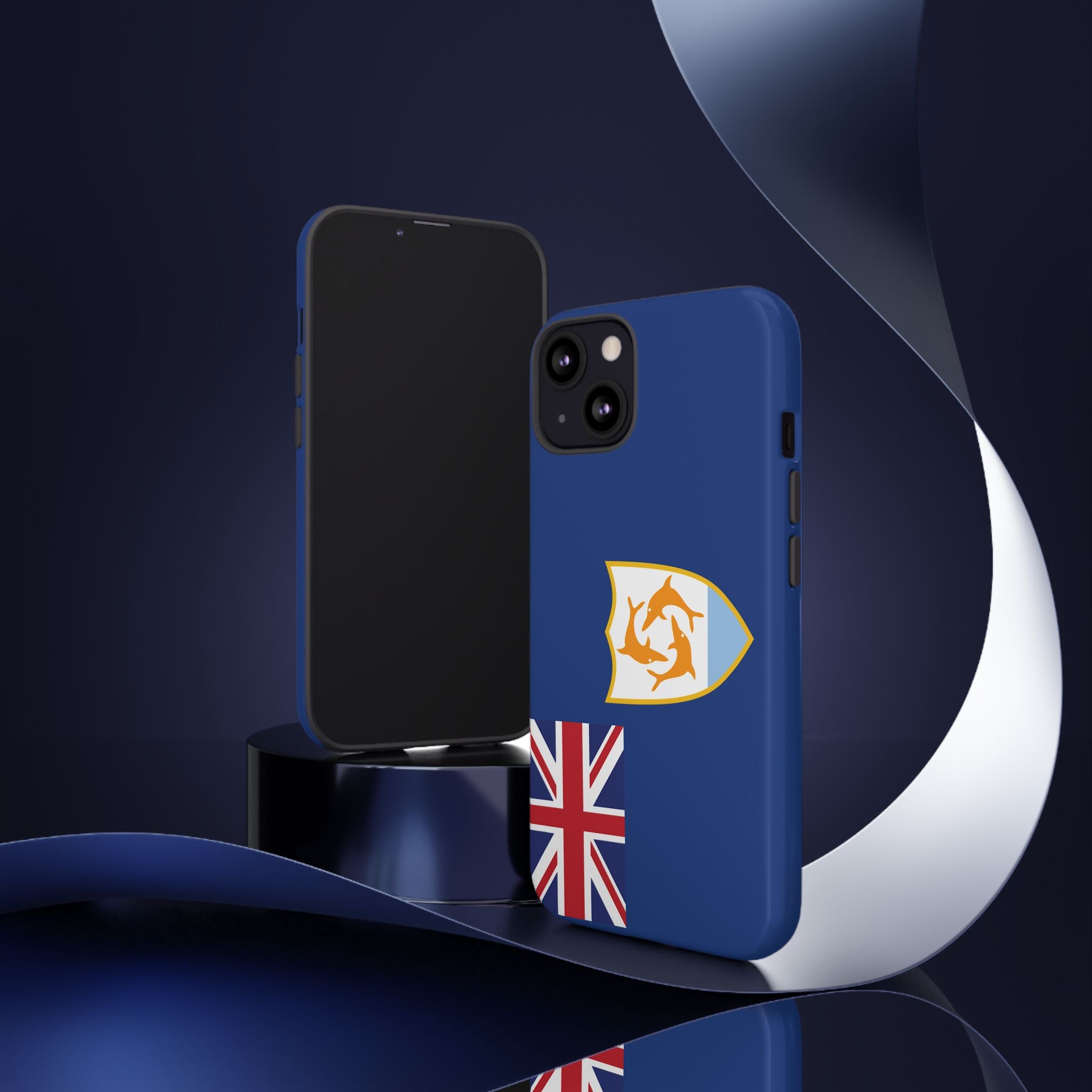 Anguilla Flag Tough Phone Case