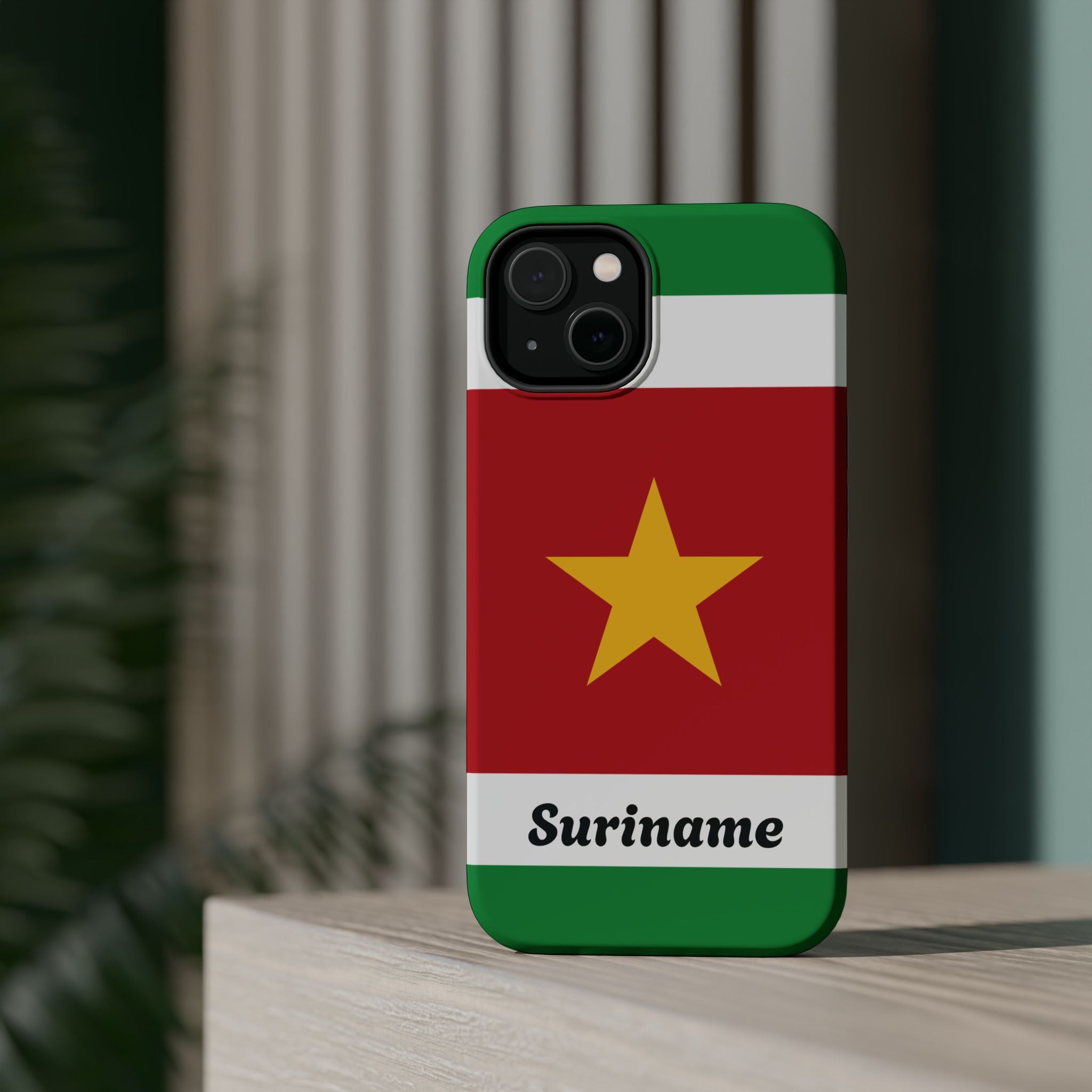 Suriname Flag Magnetic Case - Irie Blues Boutique