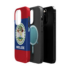 Belize Flag Magnetic Case - Irie Blues Boutique