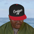 Caribbean AF Flat Bill Cap - Irie Blues Boutique