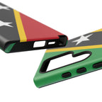 Saint Kitts and Nevis Flag Tough Phone Case