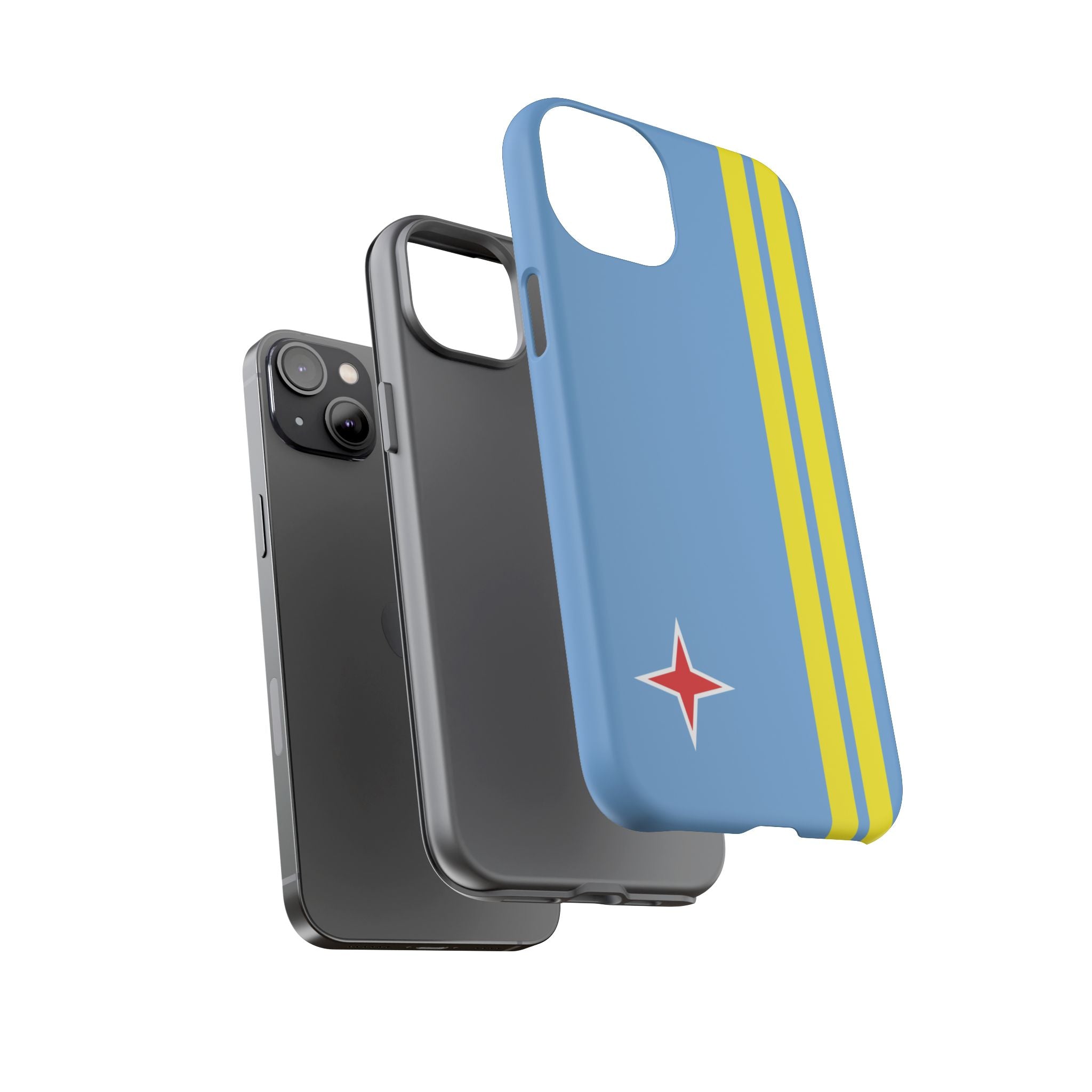Aruba Flag Tough Phone Case - Irie Blues Boutique