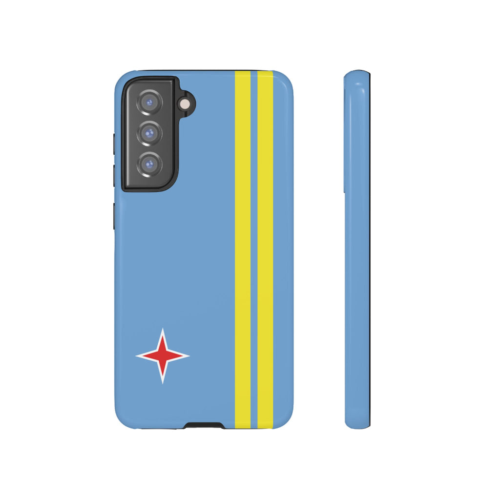 Aruba Flag Tough Phone Case - Irie Blues Boutique