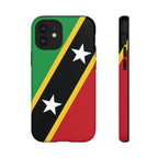 Saint Kitts and Nevis Flag Tough Phone Case