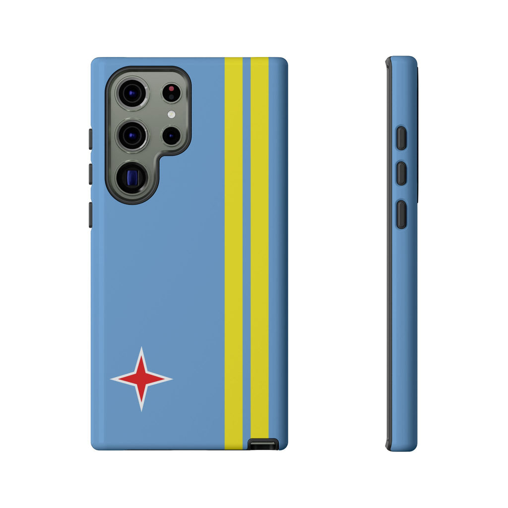 Aruba Flag Tough Phone Case - Irie Blues Boutique