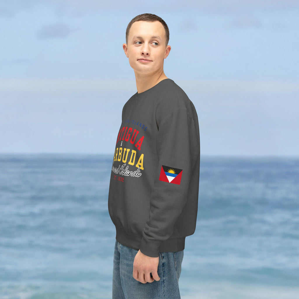 Antigua Barbuda Caribbean University Sweatshirt - Irie Blues Boutique