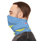Aruba Flag Neck Gaiter Carnival Mask - Irie Blues Boutique