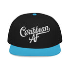 Caribbean AF Flat Bill Cap - Irie Blues Boutique