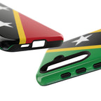 Saint Kitts and Nevis Flag Tough Phone Case
