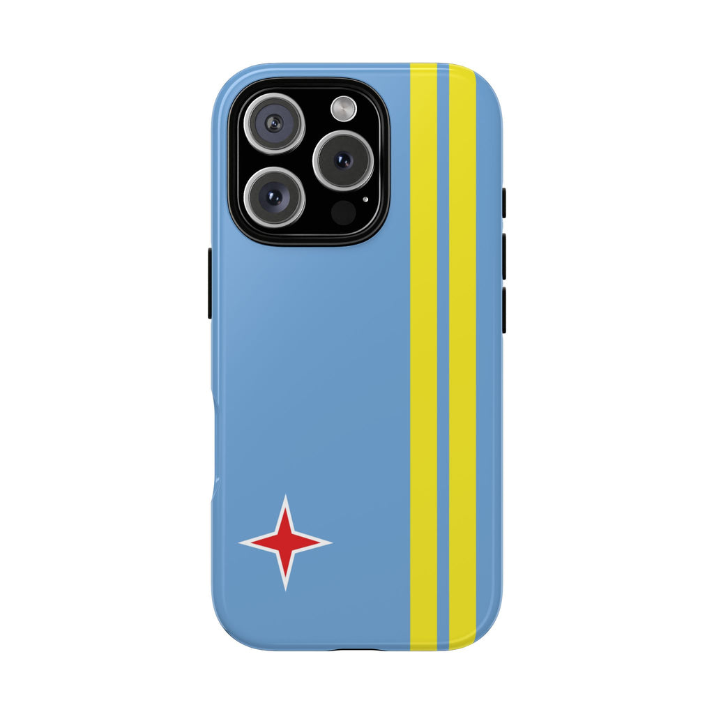 Aruba Flag Tough Phone Case - Irie Blues Boutique