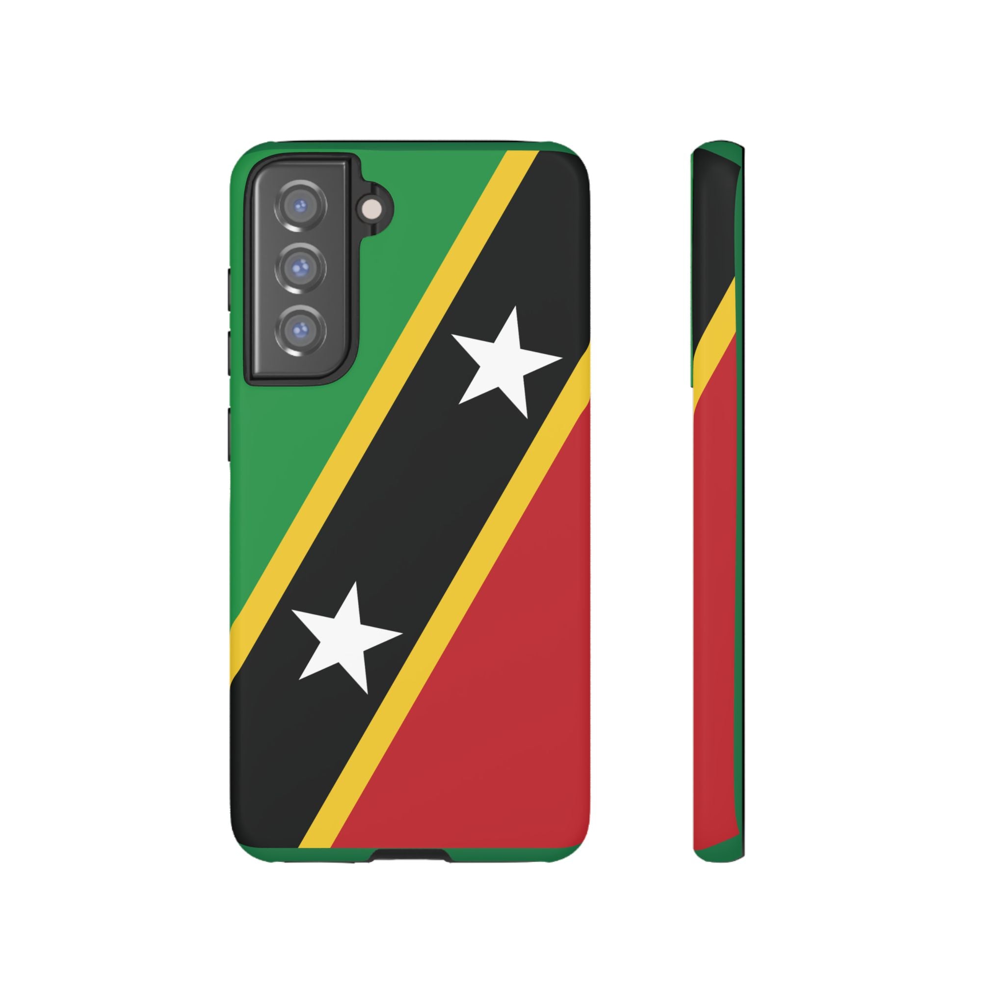 Saint Kitts and Nevis Flag Tough Phone Case