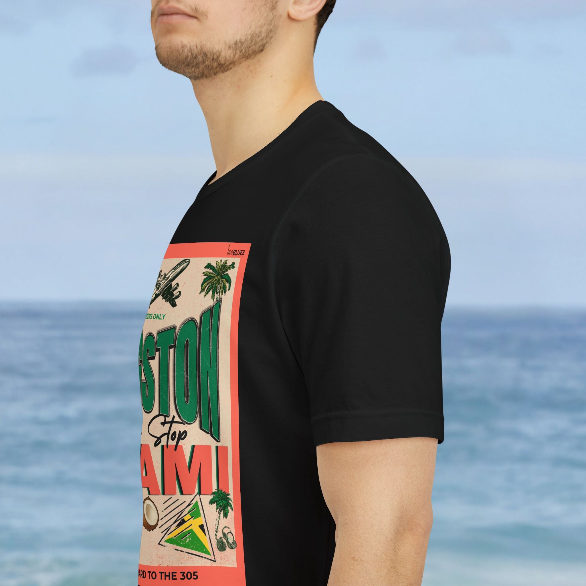 Kingston to Miami Vintage Travel T-Shirt - Irie Blues Boutique