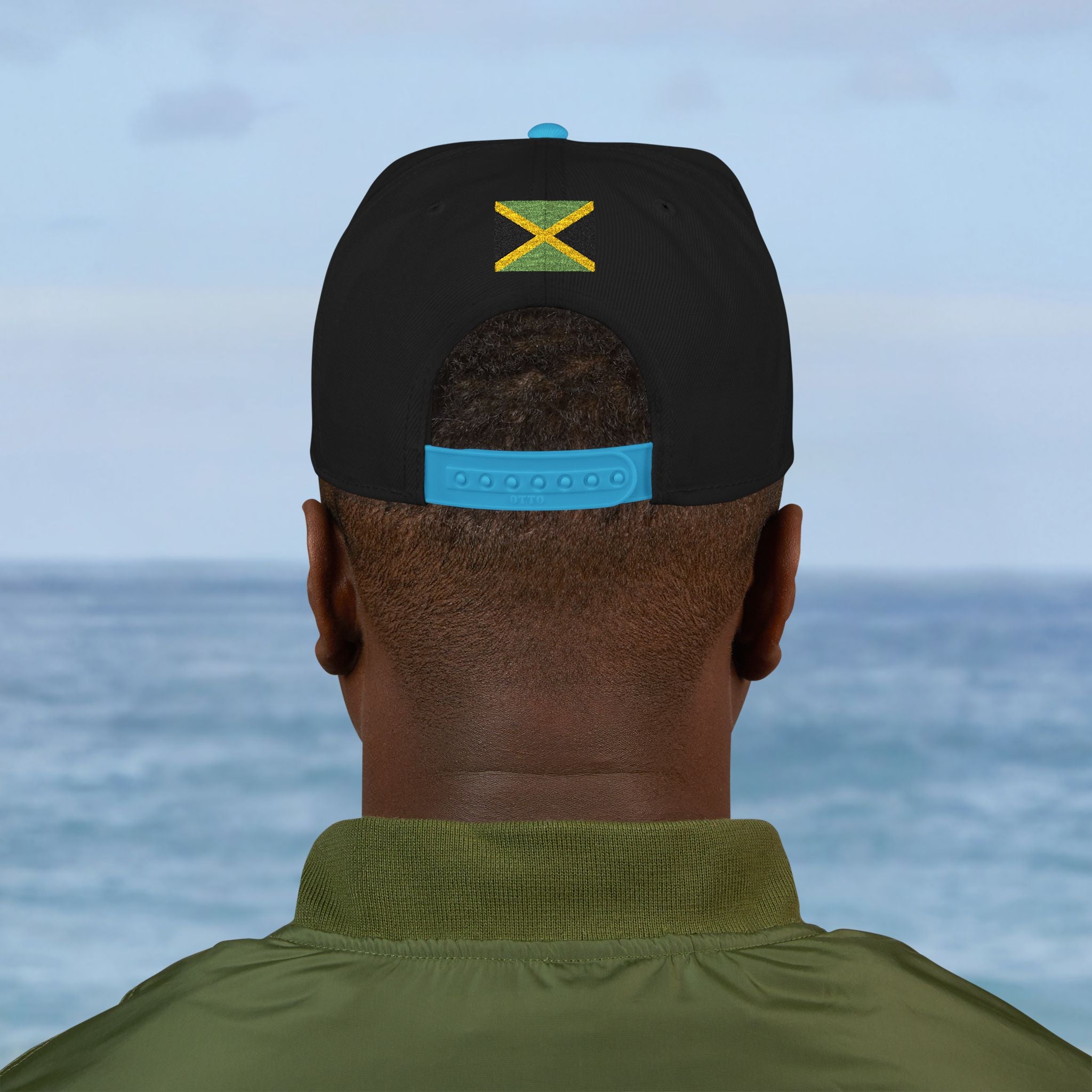 Caribbean AF Flat Bill Cap - Irie Blues Boutique