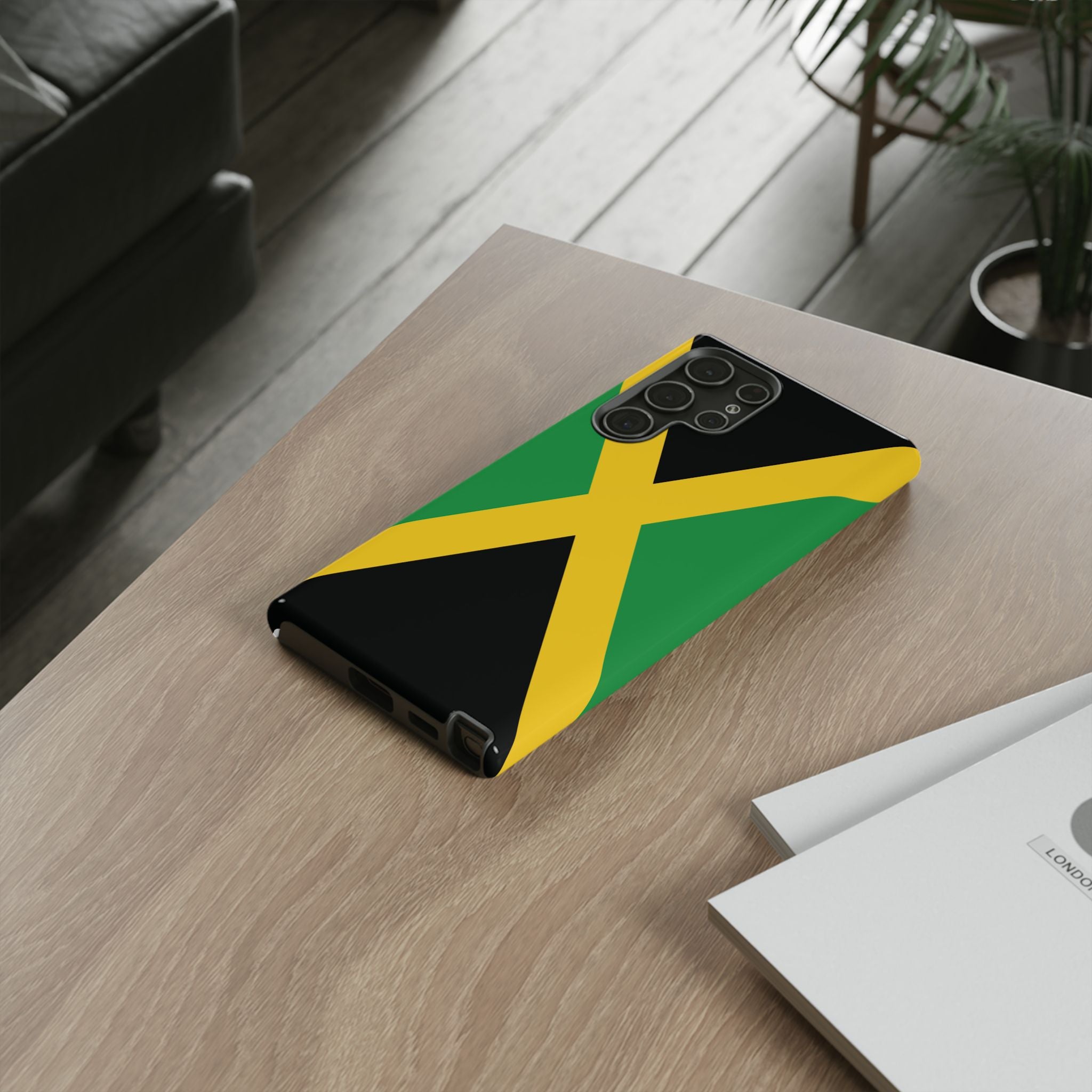 Jamaica Flag Tough Phone Case