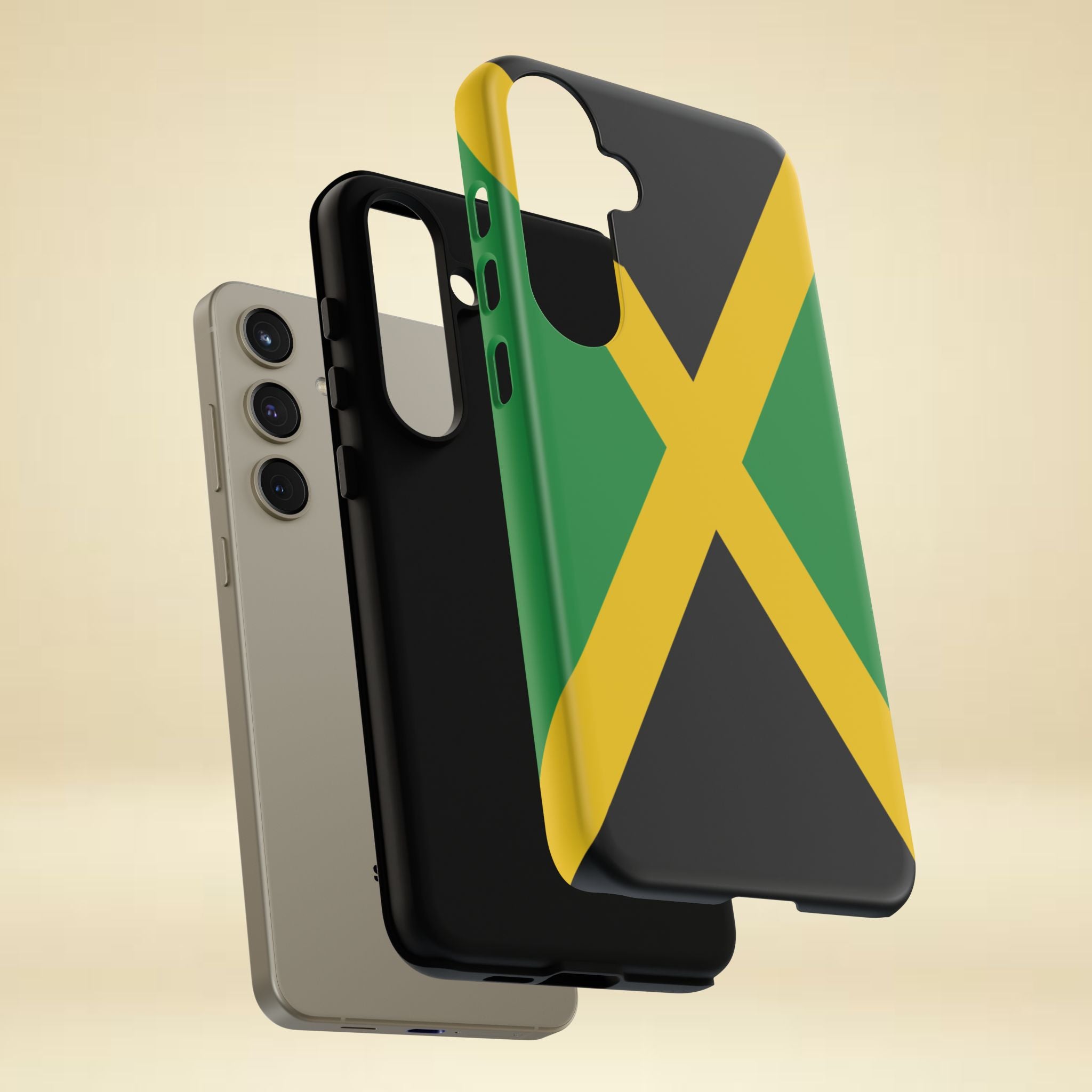 Jamaica Flag Tough Phone Case