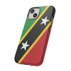Saint Kitts and Nevis Flag Tough Phone Case -USVI Protective Phone Cover, Caribbean Flag Design, Flag Lover Gift, Island Phone Accessories, - Irie Blues Boutique