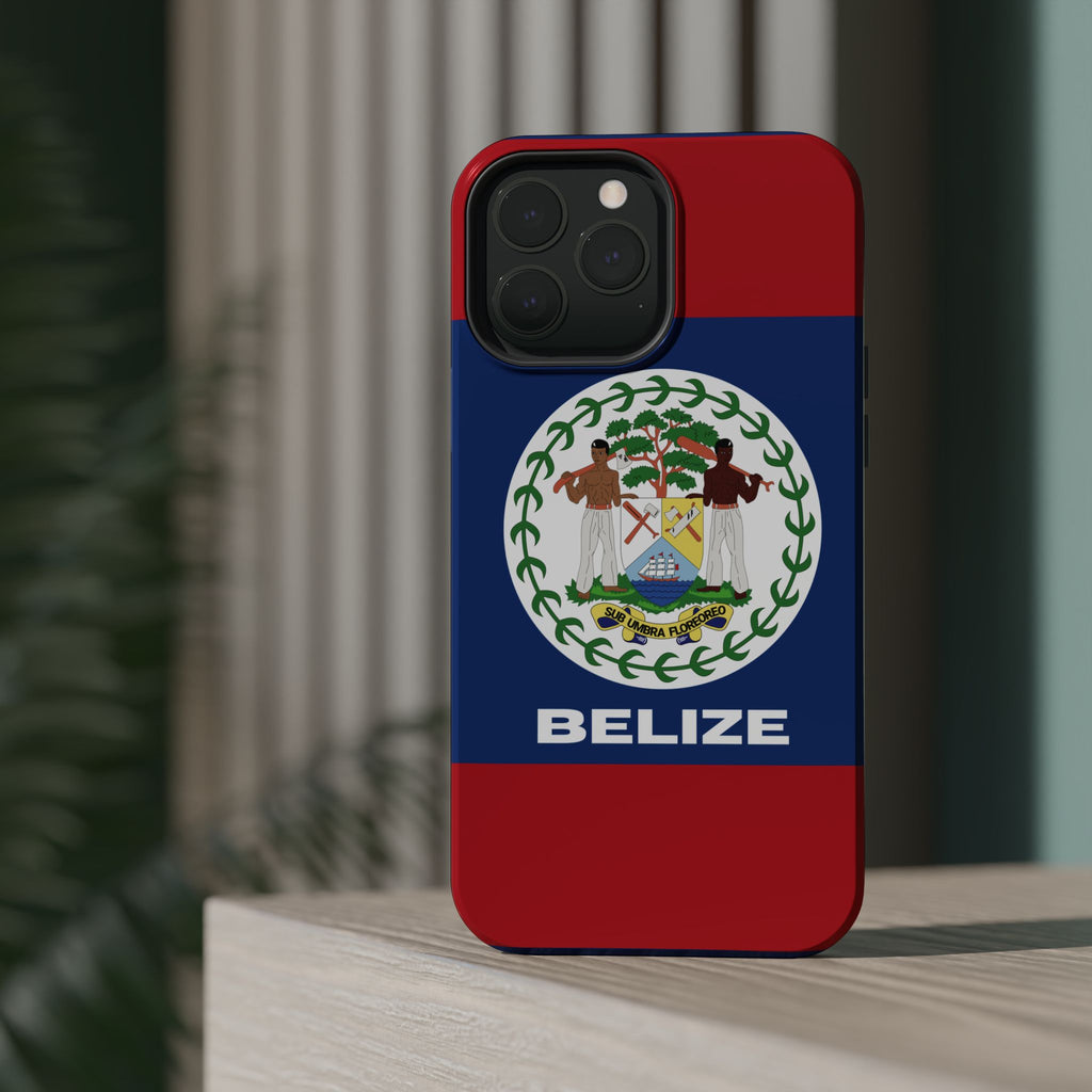 Belize Flag Magnetic Case - Irie Blues Boutique