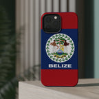 Belize Flag Magnetic Case - Irie Blues Boutique