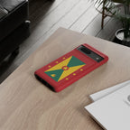 Grenada Flag Tough Phone Case - Irie Blues Boutique
