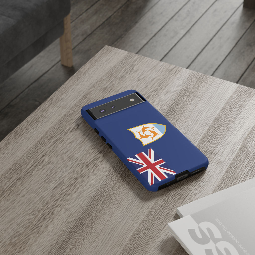 Anguilla Flag Tough Phone Case