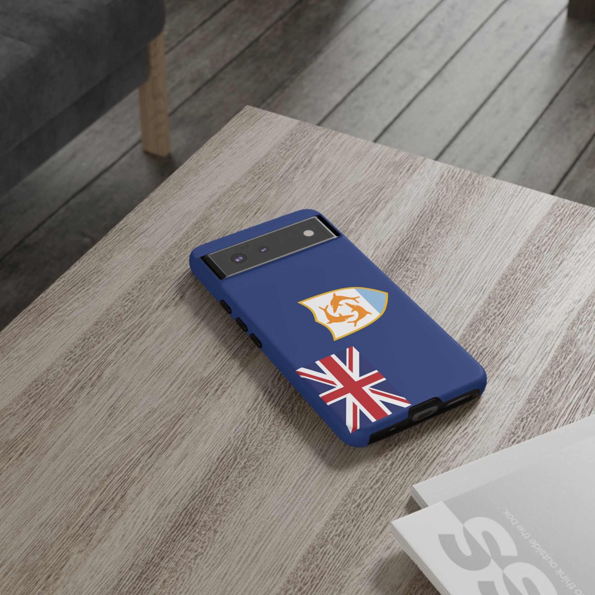 Anguilla Flag Tough Phone Case